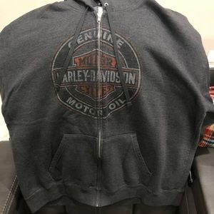 Harley Davidson Hoodie Sweatshirt Size XL